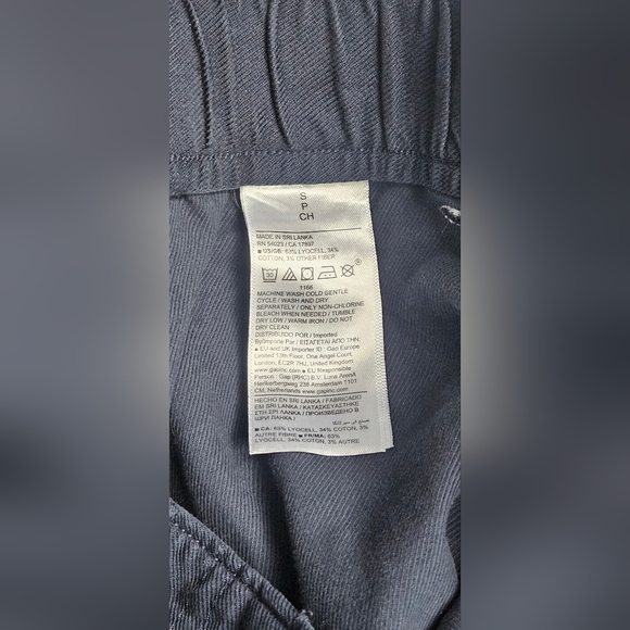 Banana Republic Wide Leg Soma Navy Size Small - Picture 8 of 13